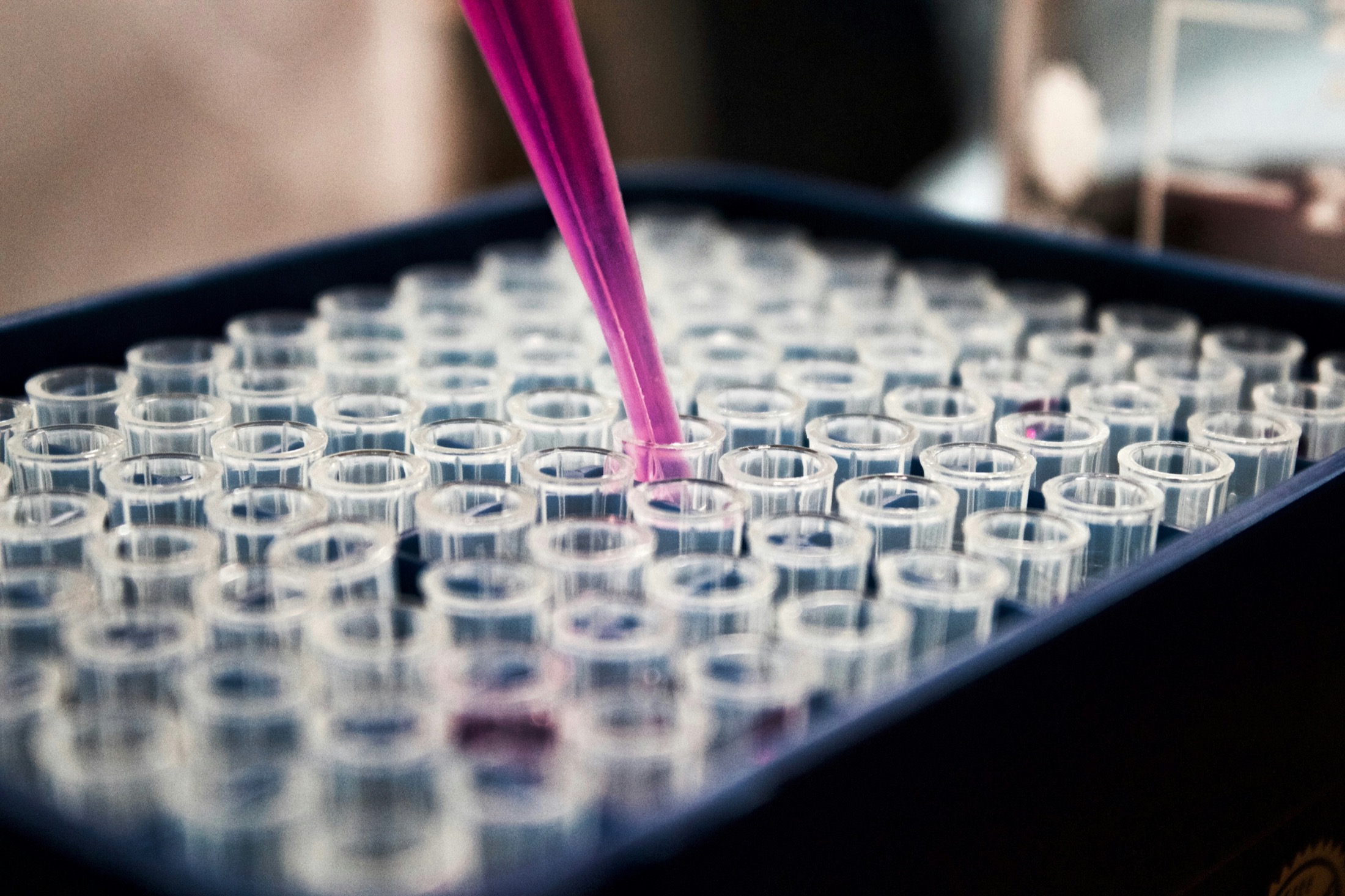 Laboratory pipette and sample tubes for applied microbiome research